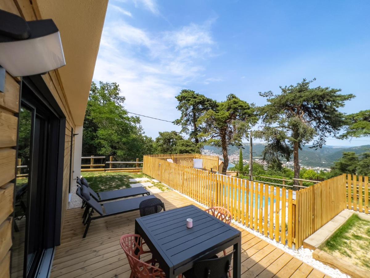La Booa - Ecolodge En Ardeche - Piscine Privee - Ecolodgite Ozon  ภายนอก รูปภาพ