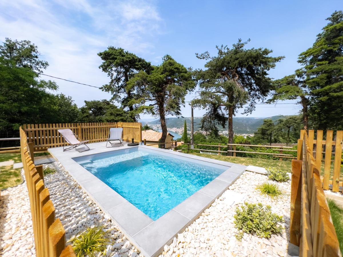 La Booa - Ecolodge En Ardeche - Piscine Privee - Ecolodgite Ozon  ภายนอก รูปภาพ