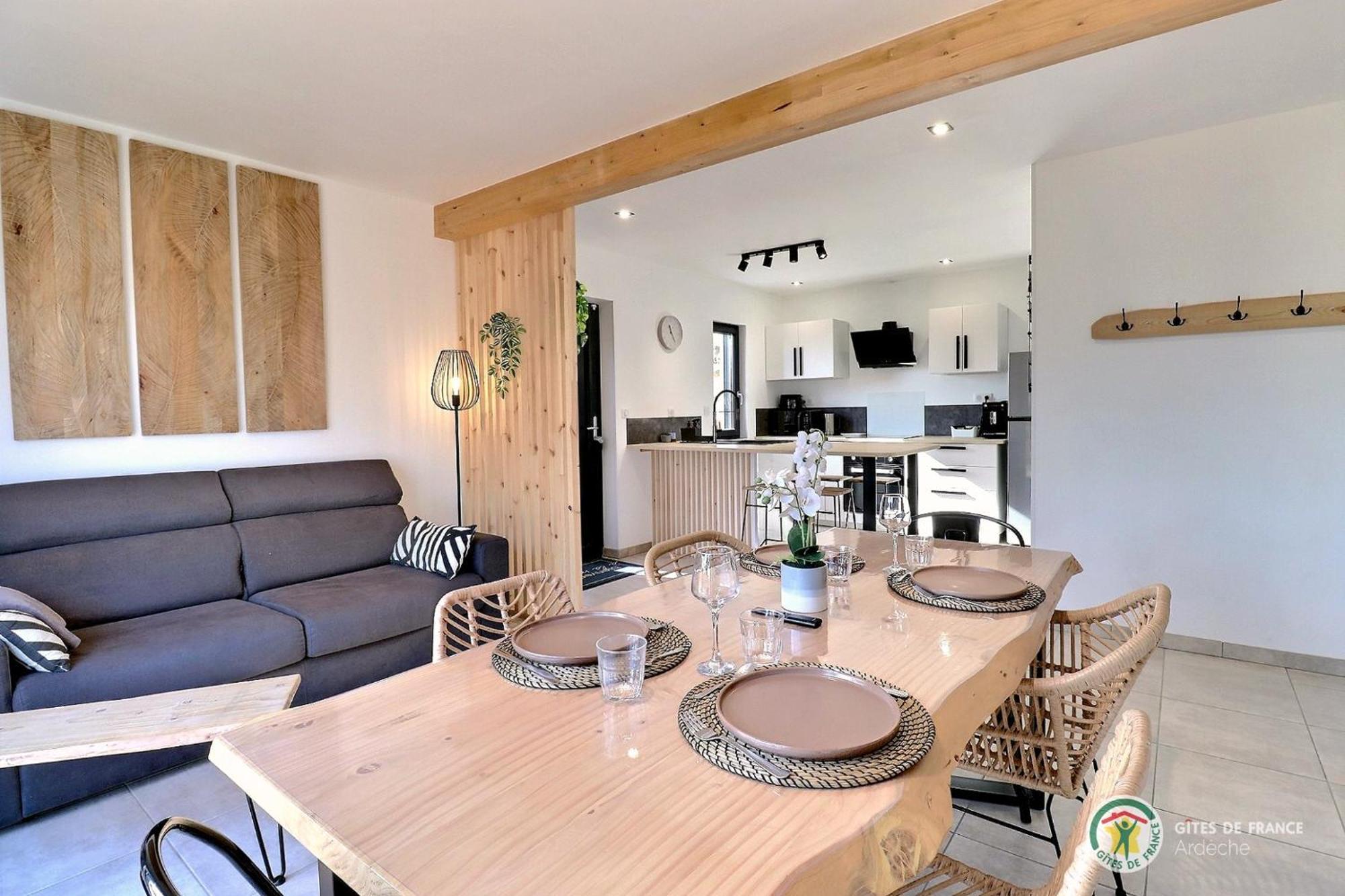 La Booa - Ecolodge En Ardeche - Piscine Privee - Ecolodgite Ozon  ภายนอก รูปภาพ