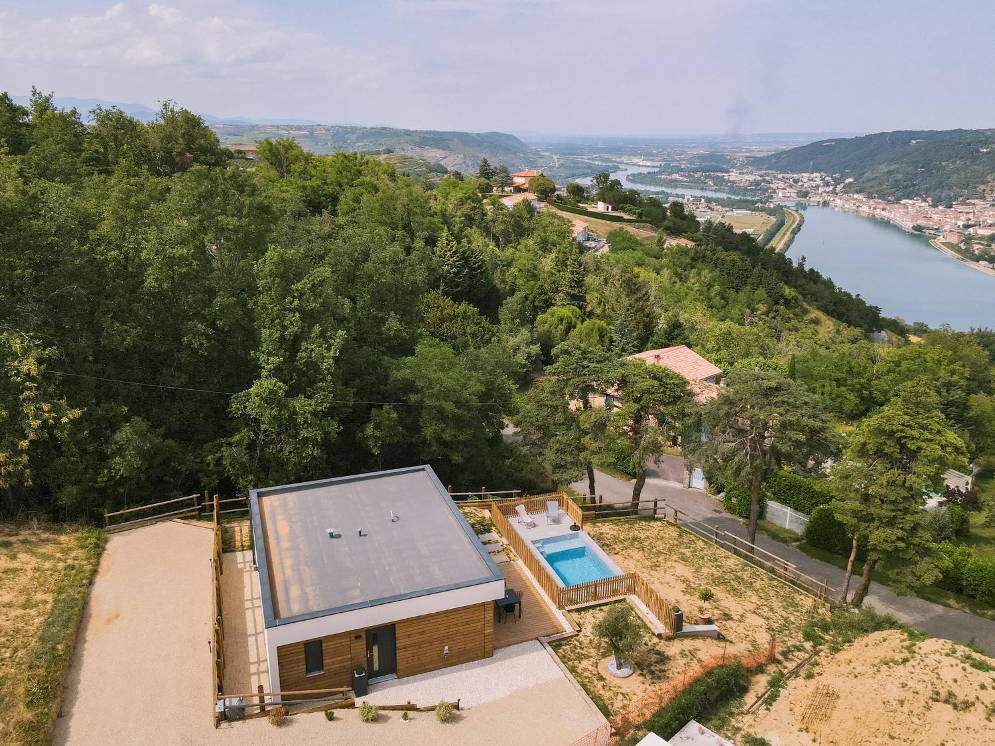 La Booa - Ecolodge En Ardeche - Piscine Privee - Ecolodgite Ozon  ห้อง รูปภาพ